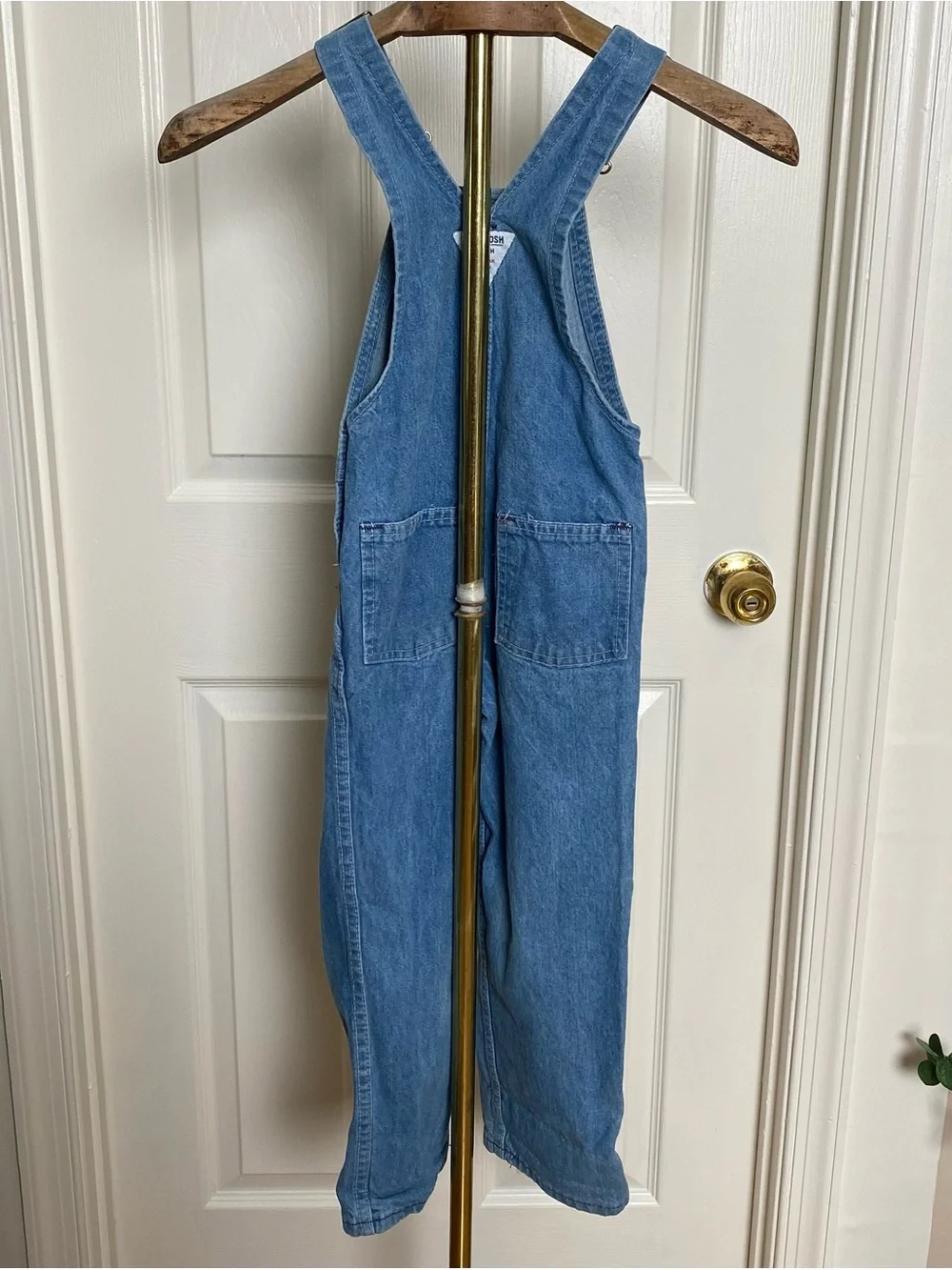Vintage 90s Oshkosh Boys Denim Blue Overalls